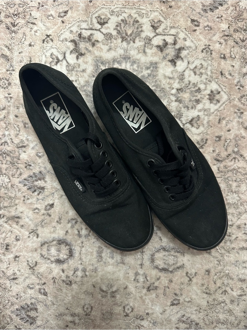 Vans Classic Low-Top Canvas Sneakers - Black